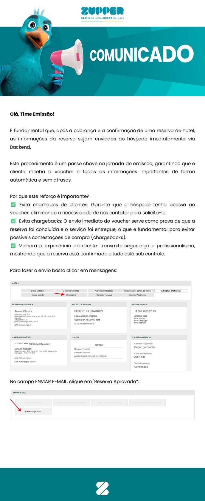 Comunicados - Processos