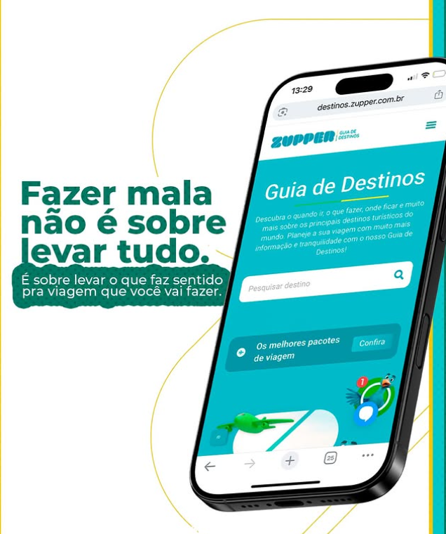 Como adicionar bagagem